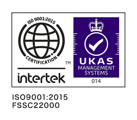 ISO9001：2015 FSSC22000